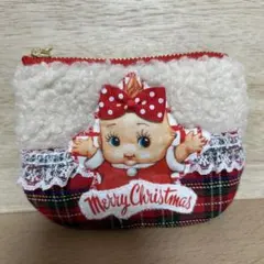 ハンドメイド　ころりんミニミニポーチ　コヤンイサムチョン☆クリスマスキューピー☆