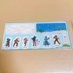 ヒロアカ　アクリルジオラマ/雪合戦