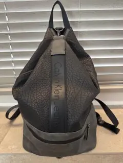 カルバンクライン　メンズリュック　黒