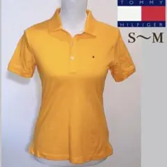 【美品 S〜M】TOMMY HILFIGER ロゴ刺繍ポロシャツ