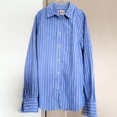 HYSTERIC GLAMOUR ストライプシャツ ブルー 美品 長袖