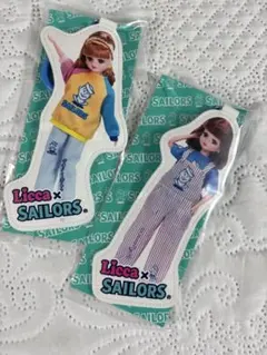リカちゃん　セーラーズ　くじ　ダイカットキーチェーン　Licca　Sailors
