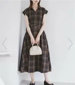ロペピクニック ウエストタックワンピース