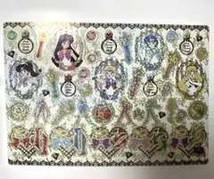 ジャンボカードダス　セーラームーン　メタルシートステッカー2 ジュエル風