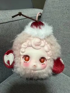 スカルパンダ　マフィン　イヤホンケース　イヤフォンケース　ピンク