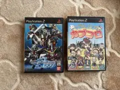 PS2 ソフト 2本セット ガンダム SEED カブコロ