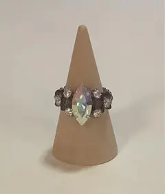 【お値下げ!】ハンドメイドビーズリング 11号