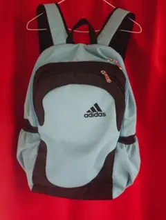 adidas 水色 黒 リュック