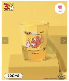 3COINS ポケモン コイキング ミニグラス 100ml