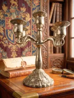 アンティーク調 キャンドルスタンド 5灯 燭台 ヨーロッパ風 インテリア