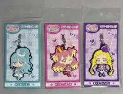 わんだふるぷりきゅあ ざむーびー　ラバーストラップ　３点　キュアワンダフル