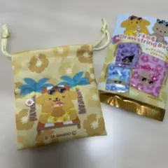 セリア 日焼け ポムポムプリン プチ巾着のサムネイル