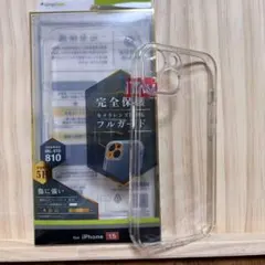 トリニティ iPhone15クリアケース　カメラ完全保護　スマホケース　硬度5Hのサムネイル