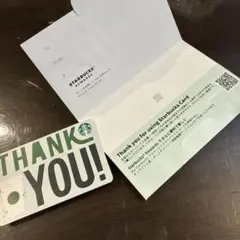 Starbucks Card スターバックスカード THANK YOUのサムネイル