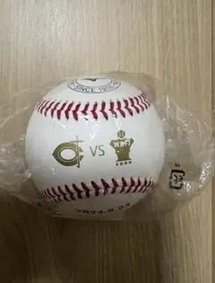 ラス1 高校野球女子選抜vsイチロー選抜大会記念ボール試合使用球2024