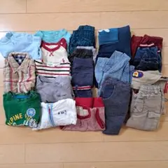 子供服まとめ売り　男の子80〜90　22点
