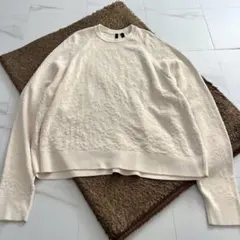 Y-3 KNIT CREW SWEAT oversize cottonのサムネイル