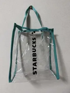 (海外限定) STARBUCKS スターバックス　透明クリアバッグ