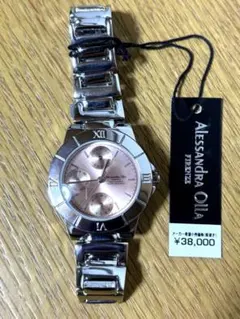 ［稼働品］Alessandra Olla レディース 腕時計 ピンクゴールド