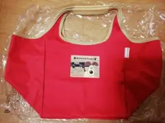 ウォレスとグルミットのトートバッグ 赤色