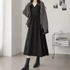 fifth ドット柄　ロングワンピースのサムネイル