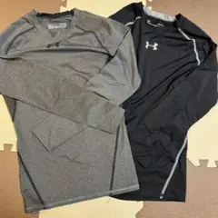 Under Armour メンズ　長袖アンダーウェア2枚セット　M
