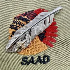 SAAD ブロンズハートフェザー 65mm - メルカリ