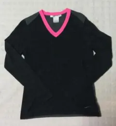 NIKE GOLF ダークグレー Vネックセーター Lサイズ