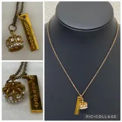 極美品】Chloé クロエ ネックレス ゴールド ホース 馬蹄 ライン 