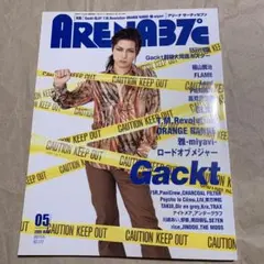ARENA37℃ 2005年　5月　Gackt表紙