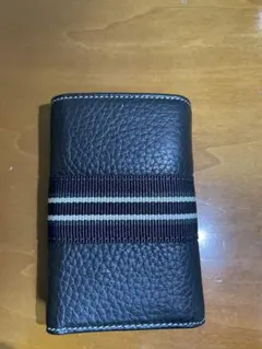 dunhill 二つ折り財布 キーリング付き 黒