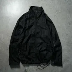 00s old uniqlo ナイロンジャケット ツートーン ブラック グレー