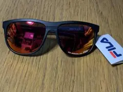 【新品・未使用】FILA フィラ スポーツサングラス マットブラック