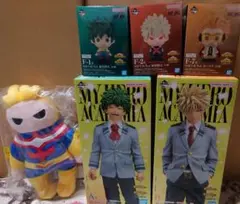 一番くじ　ヒロアカ　紡がれる想い　A賞　出久　B賞　爆豪　E賞　F賞3点