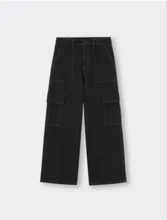 ⭐︎ブラックカーゴパンツ デニム⭐︎