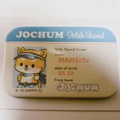 JOCHUM ミルクスタンド 店員ネーム風缶バッジ まめちぃ 豆原一成