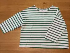 専用！子供時代 ボーダー Ｔシャツ 90cm グリーン