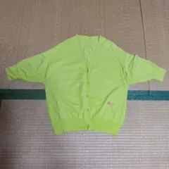 フランシュリッペ五分袖カーディガン