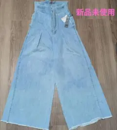 【新品】JEANASIS ハイウエスト フレアデニムパンツ