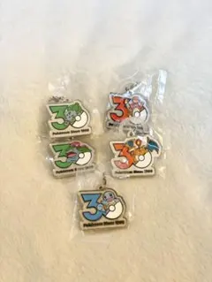 ポケモン メタルチャームマスコット リザードン ヒトカゲ フシギバナ ゼニガメ