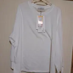 REASON ホワイト 3L 長袖Tシャツ