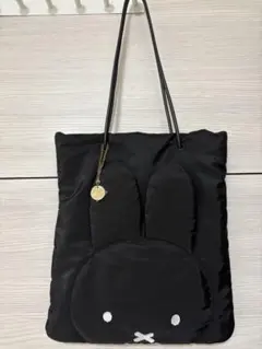 ミッフィー2023年OPAQUE.CLIP A4サイズブラックトートバッグ