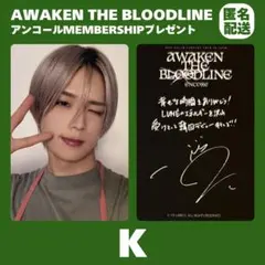 &TEAM K ケイ AWAKEN アジツ アンコール メンシプ トレカ 匿名