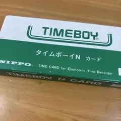 ニッポー タイムカード タイムボーイ Nカード 100枚のサムネイル