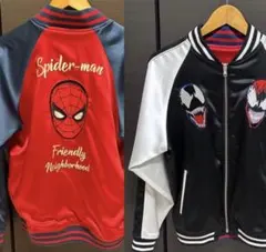ヴェノム　スパイダーマン　スカジャン マーベル　Mサイズ　リバーシブル