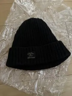 チャコール ニット帽