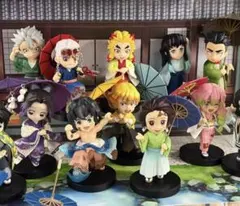 鬼滅の刃　フィギュア　Bセット6個入　海外限定　梅雨シリーズ　ポップアップストア 鬼滅の刃 フィギュア Bセット6個入 海外限定 梅雨シリーズ