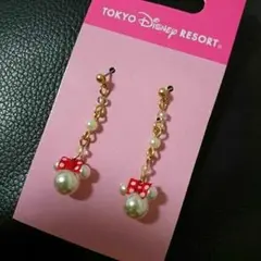 ミニーちゃんピアス★ディズニーシーで購入