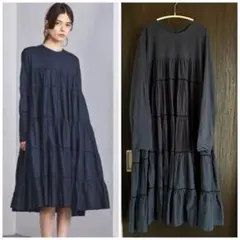 merlette マーレット ESSAOUIRA ワンピース ネイビー