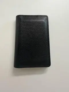 Valextra 黒 レザー 名刺入れ - メルカリ